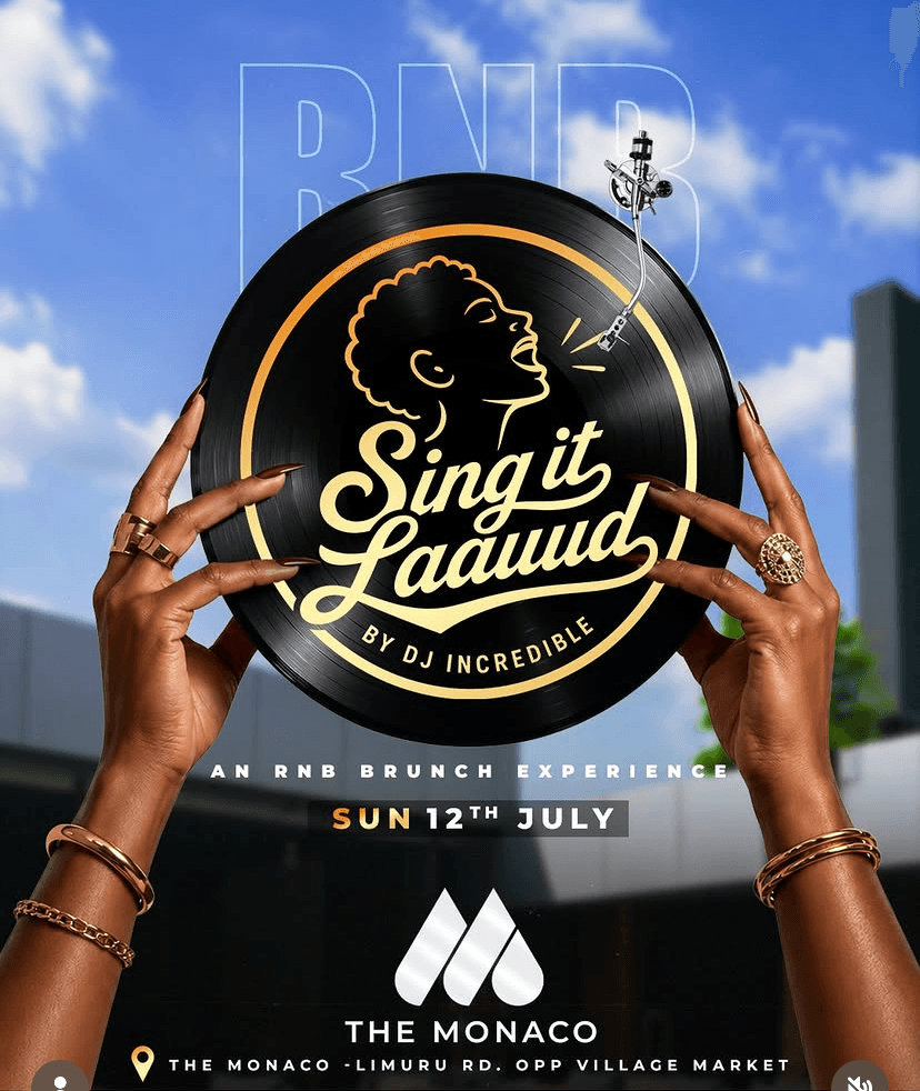 Sing It Loud — Monaco, Nairobi event poster
